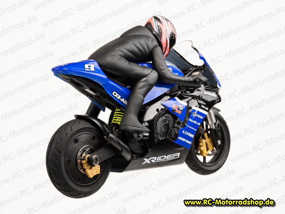 CX3-AIR: 1:10 Motorradmodell X-RIDER CX3 AIR (RTR brushed - fahrbereit aufgebaut) CX3-AIR